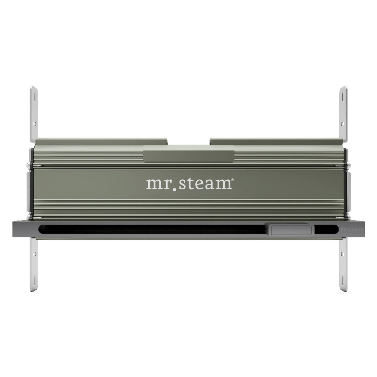 Mr. Steam Linear 16 in. Steamhead with AromaTray – Whisper-Quiet, Flush-Mount, 8 Designer Finishes (104480)