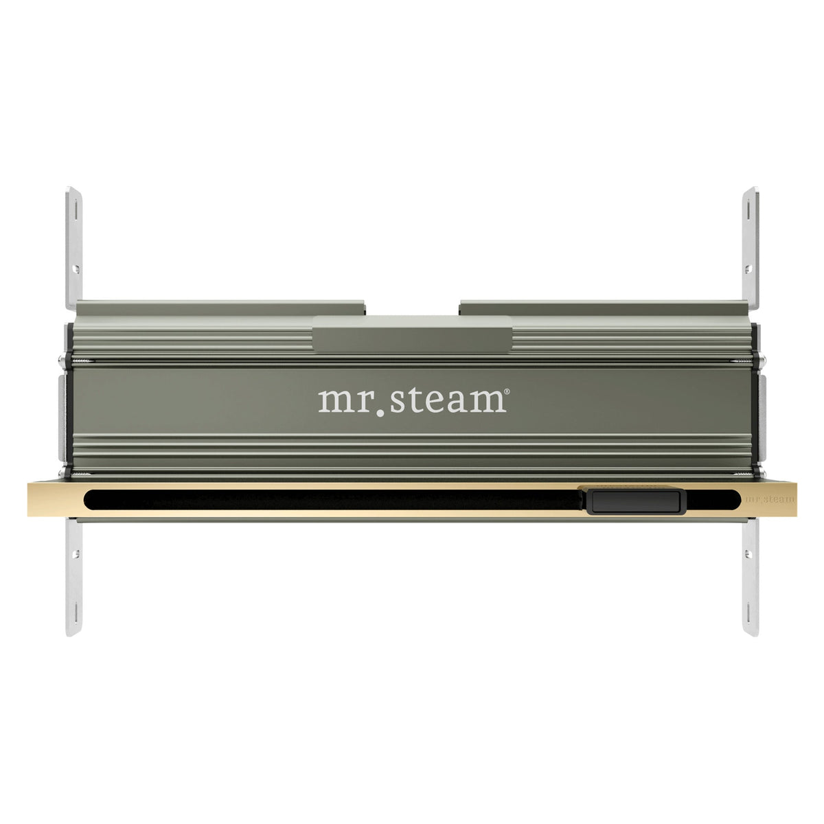 Mr. Steam Linear 16 in. Steamhead with AromaTray – Whisper-Quiet, Flush-Mount, 8 Designer Finishes (104480)