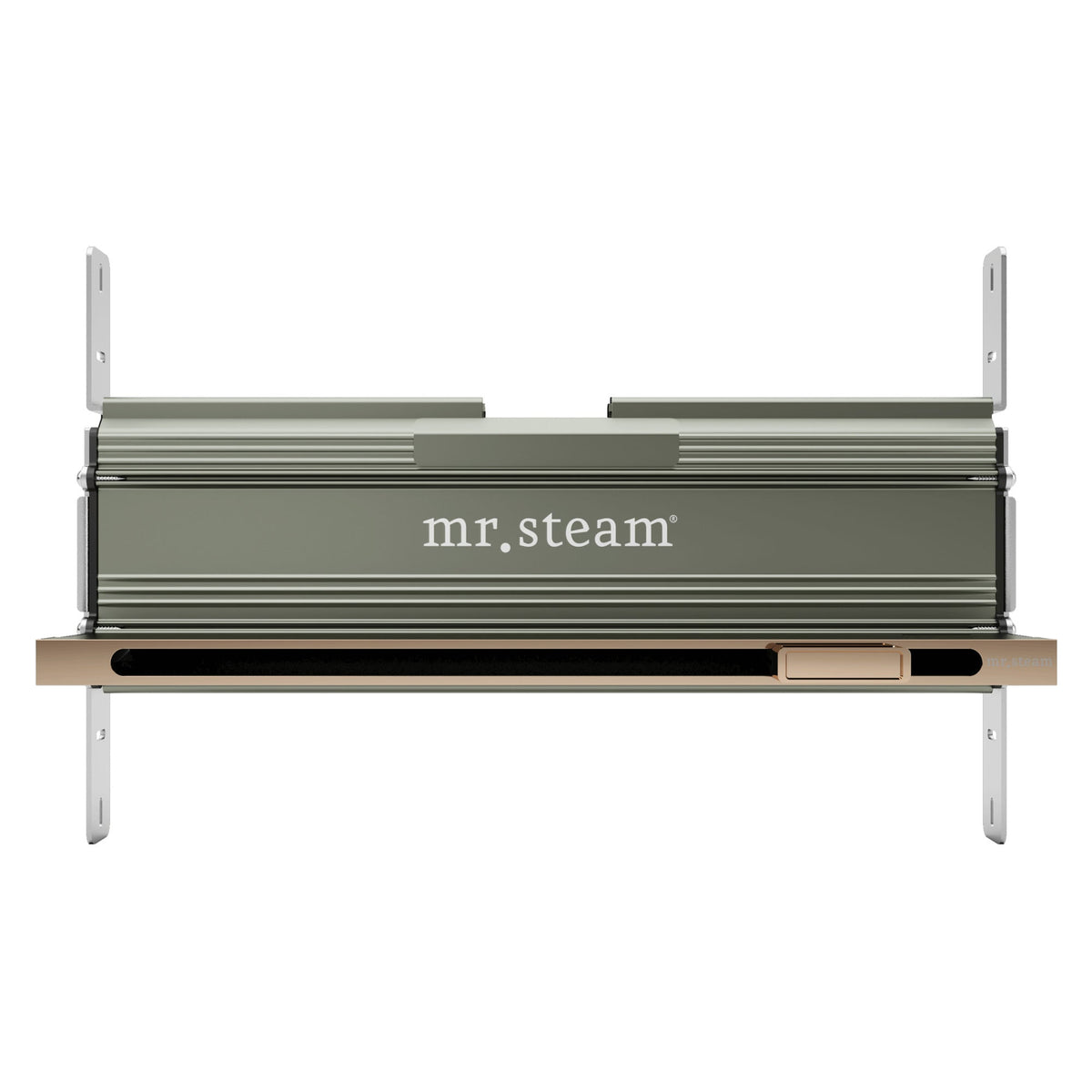 Mr. Steam Linear 16 in. Steamhead with AromaTray – Whisper-Quiet, Flush-Mount, 8 Designer Finishes (104480)