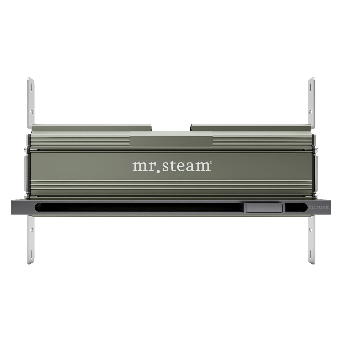 Mr. Steam Linear 16 in. Steamhead with AromaTray – Whisper-Quiet, Flush-Mount, 8 Designer Finishes (104480)