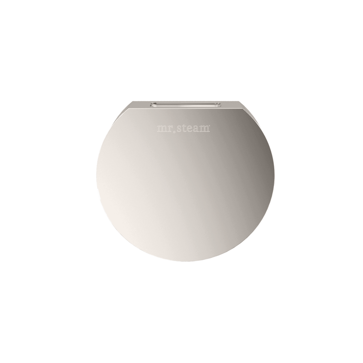 Mr. Steam Designer 3 in. Steamhead with AromaTherapy Reservoir – Round or Square, 8 Designer Finishes (104515/104516)