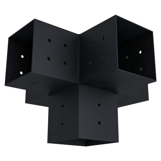 Pergola 5-Arm Post Bracket (for 4x4 Wood Posts)