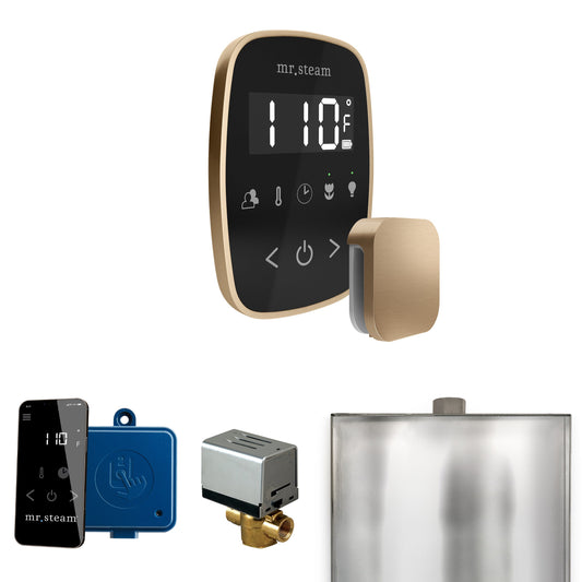 Mr. Steam ButlerFlex Steam Shower Control Package – Wireless TempoFlex Control, Aroma Steamhead, AutoFlush & SteamLinx for MS & Super Generators