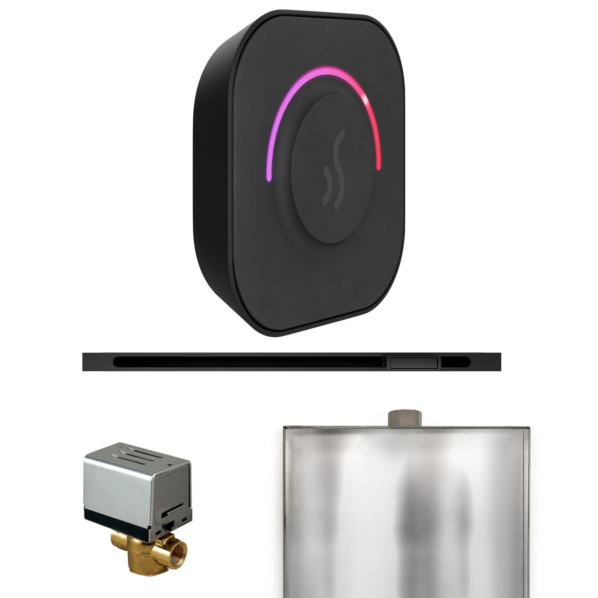 Mr. Steam ButlerTouch Linear Steam Shower Control Package – TempoTouch Control, Linear Steamhead, AutoFlush & Drip Pan for MS & Super Generators