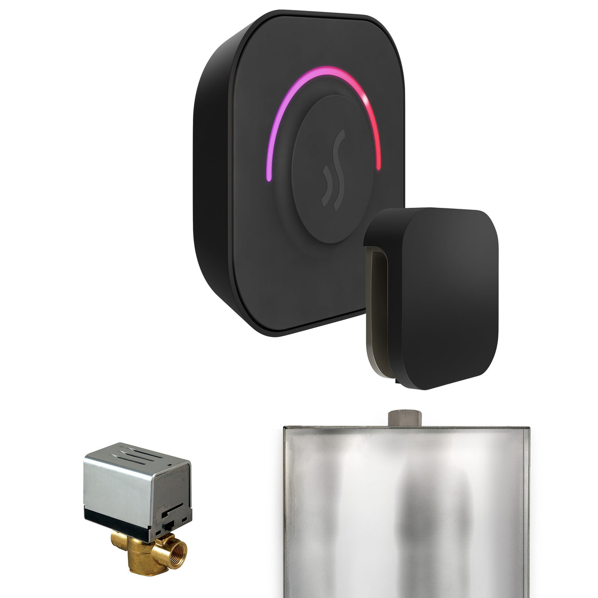 Mr. Steam ButlerTouch Steam Shower Control Package – TempoTouch Control, Aroma Steamhead, AutoFlush & Drip Pan for MS & Super Generators