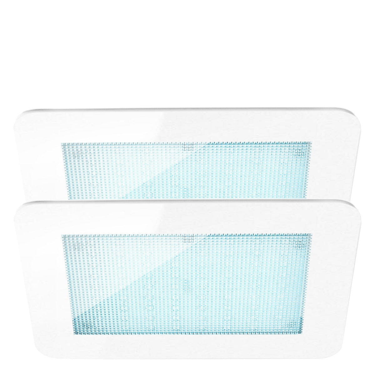 Mr. Steam ChromaSteamX ChromaTherapy LED Light 2-Pack for iSteamX – 12.62 in. Vapor-Sealed, Black or White (CHROMAXDUO)