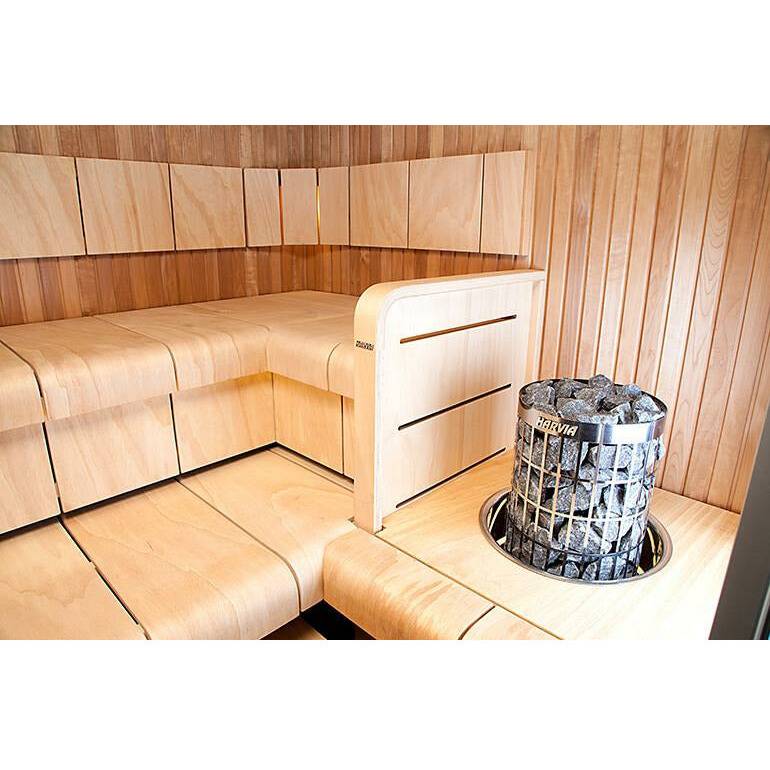 Harvia Cilindro Embedding Flange For 6 & 8kw Sauna Heaters - Finnish Sauna Builders