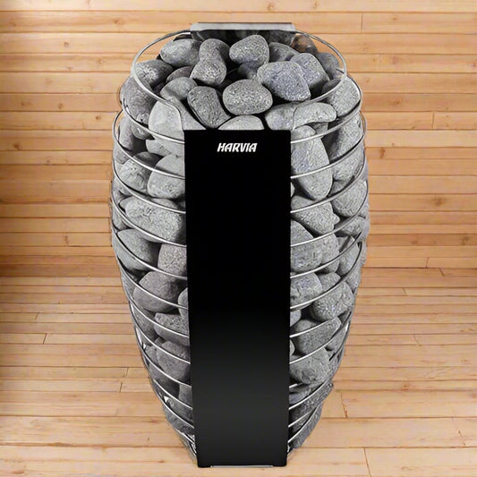 Harvia SP60 HSPE60U1MUL Spirit Series 6kW Black Sauna Heater, 240V 1PH, UL Listed