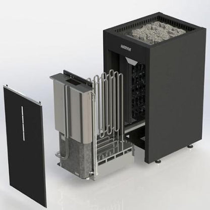 Harvia HL110SA HL11U1SAUL Virta Combi Series 10.5kW Black Sauna Heater, 240V 1PH, UL Listed