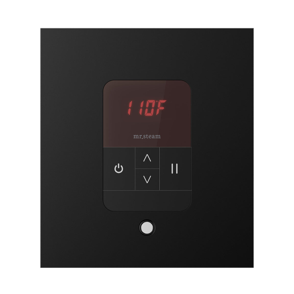 Mr. Steam iTempo Steam Shower Control and Steamhead – Round or Square, Flush-Mount, 8 Designer Finishes