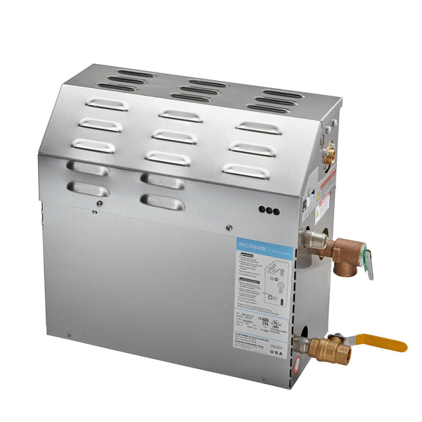 Mr. Steam MS400R2401 MS Series 9kW Steam Shower Generator – 240V 1-Phase, Up to 257 cu. ft.