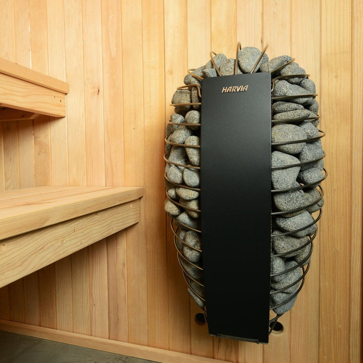 Harvia Spirit Sauna Heater Package with Rocks and WiFi Control, UL Listed