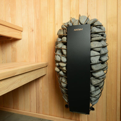 Harvia Spirit Sauna Heater Package with Rocks and WiFi Control, UL Listed