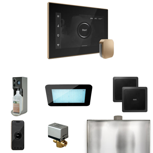 Mr. Steam XDream Steam Shower Package – iSteamX Control, Aroma Steamhead, AudioX, ChromaSteam, AromaSteam & AutoFlush for MS & Super Generators