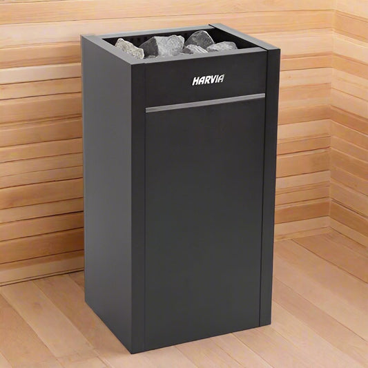Harvia HL110E HL11U1UL Virta Series 10.5kW Black Sauna Heater, 240V 1PH, UL Listed
