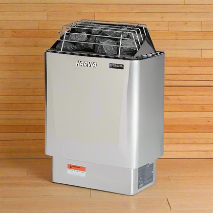 Harvia KIP60W JH60WU1UL Kip Series 6kW Stainless Steel Sauna Heater, 240V 1PH, UL Listed