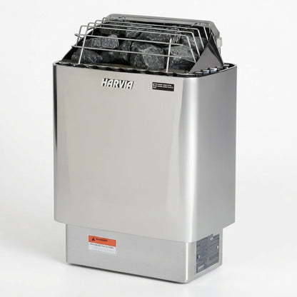 Harvia KIP45W JH45WU1UL Kip Series 4.5kW Stainless Steel Sauna Heater, 240V 1PH, UL Listed