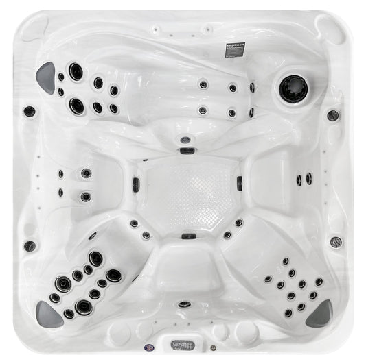 Sunbelt SB 821 hot tub, top view