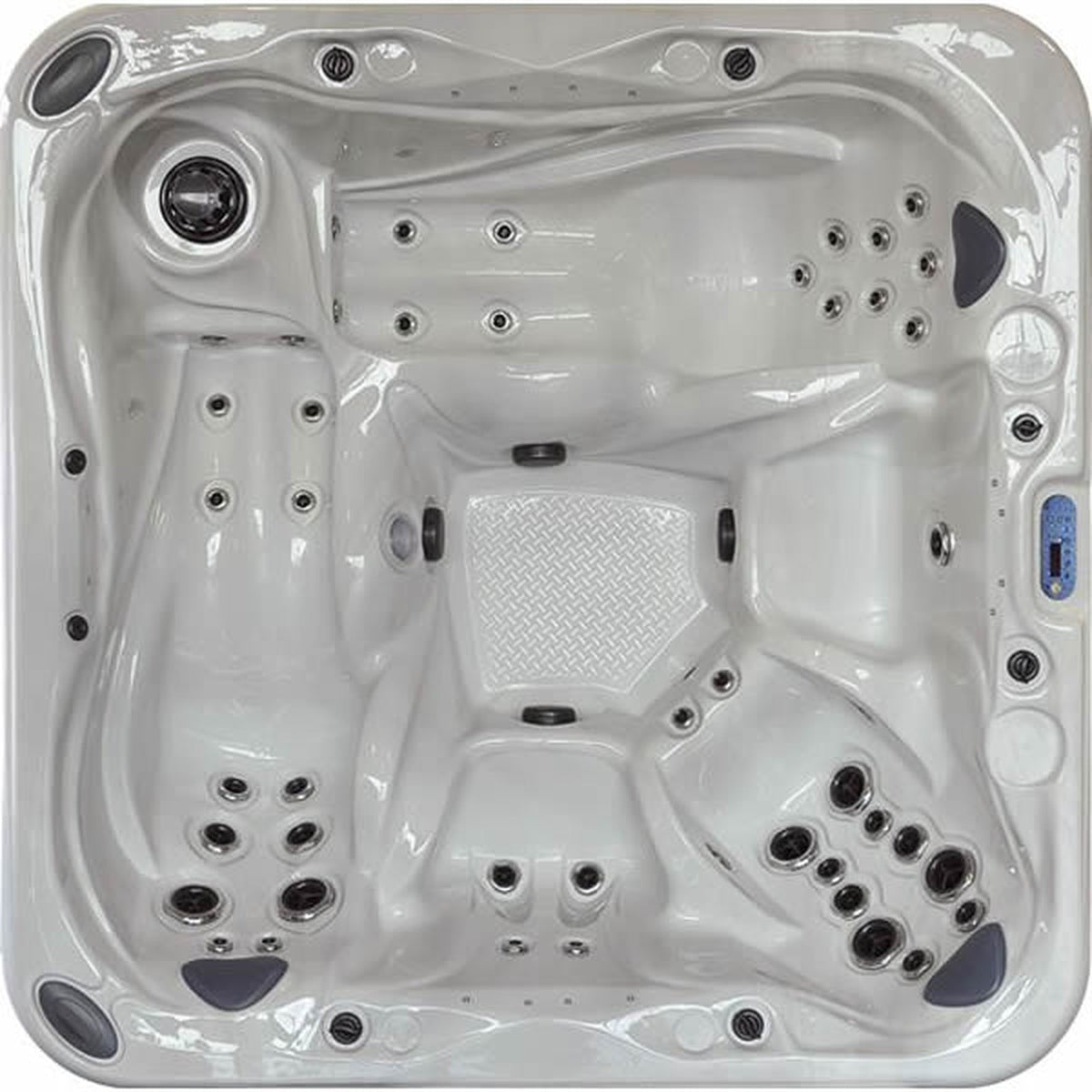 Sunbelt SB 822 hot tub, top view